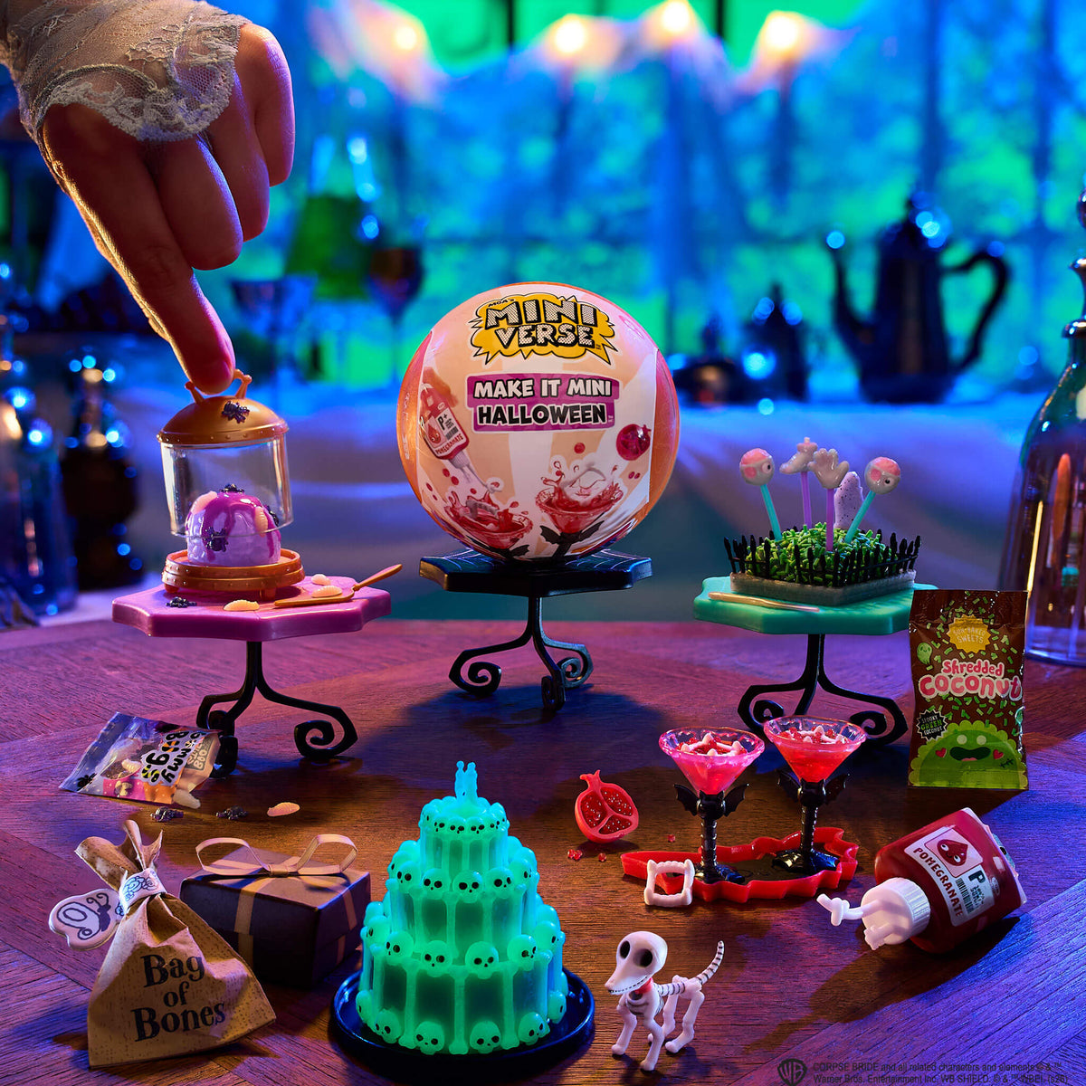 MGA's Miniverse Make It Mini Halloween 2026, Corpse Bride™ Mini Collectibles