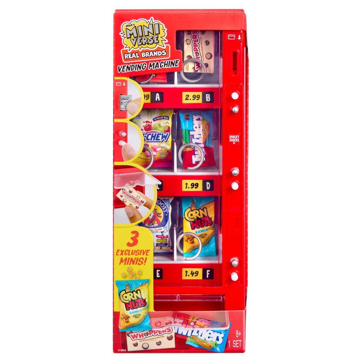 MGA's Miniverse Real Brands Vending Machine (RED)