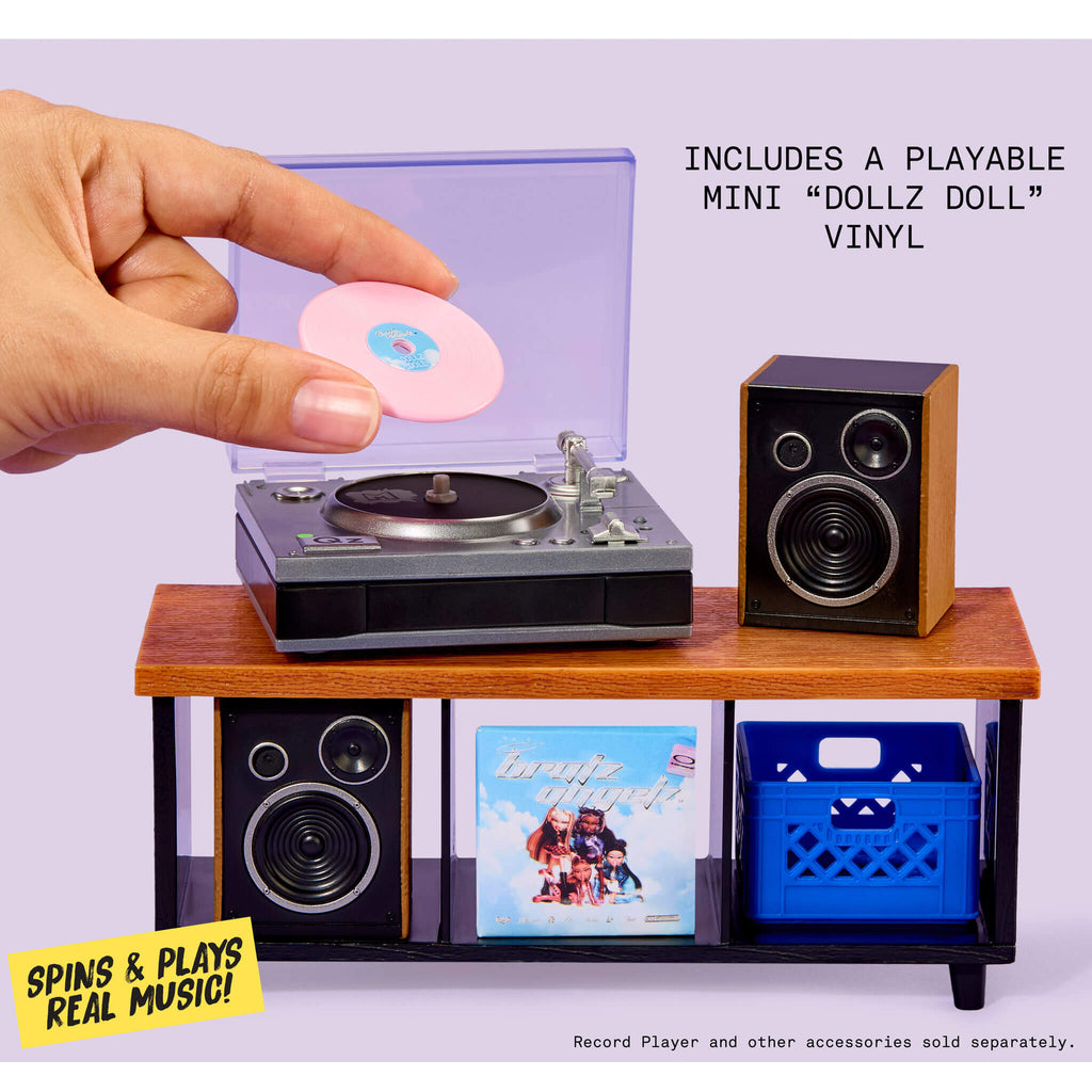 MGA's Miniverse Real Music Bratz and Real Music Record Player Bundle