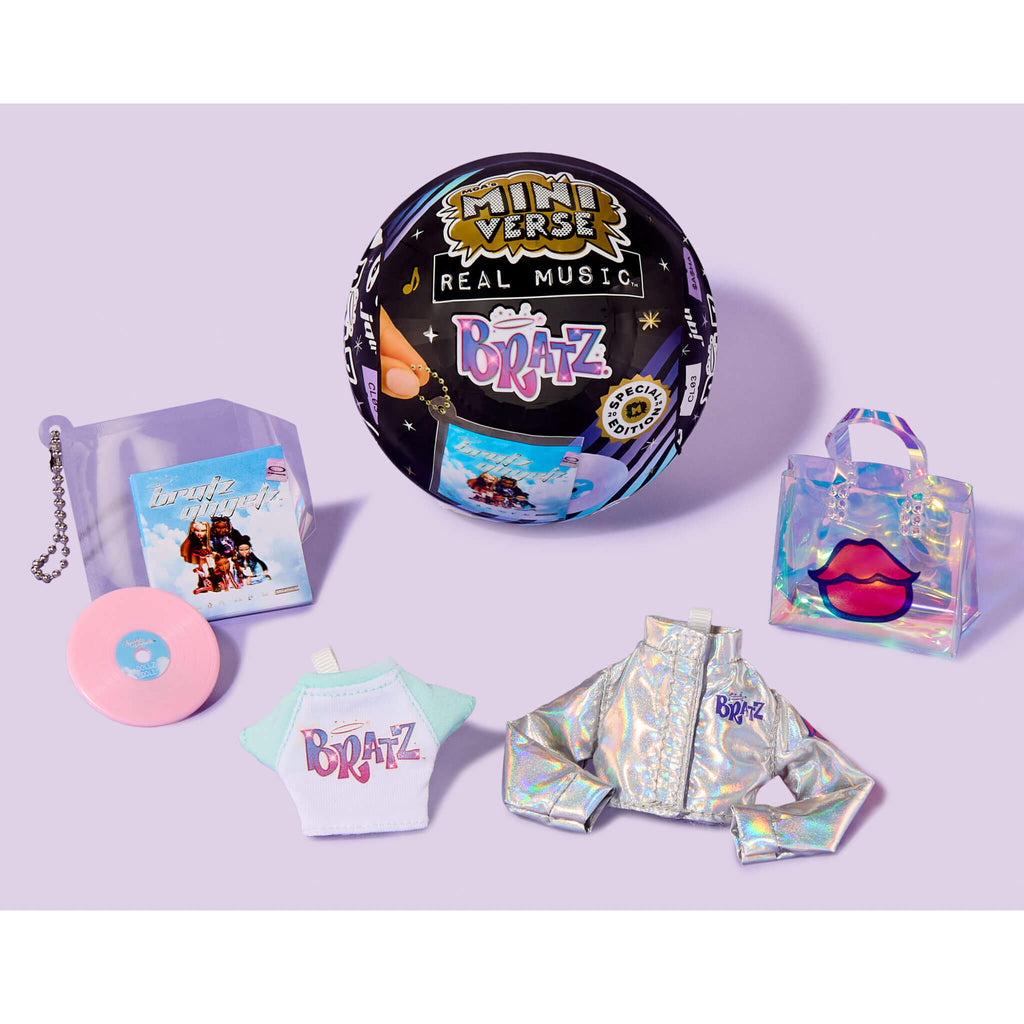 MGA's Miniverse Real Music Bratz and Real Music Record Player Bundle