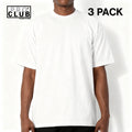 3 PACK Pro Club Men's Heavyweight Cotton Short Sleeve Crew Neck T-Shirt