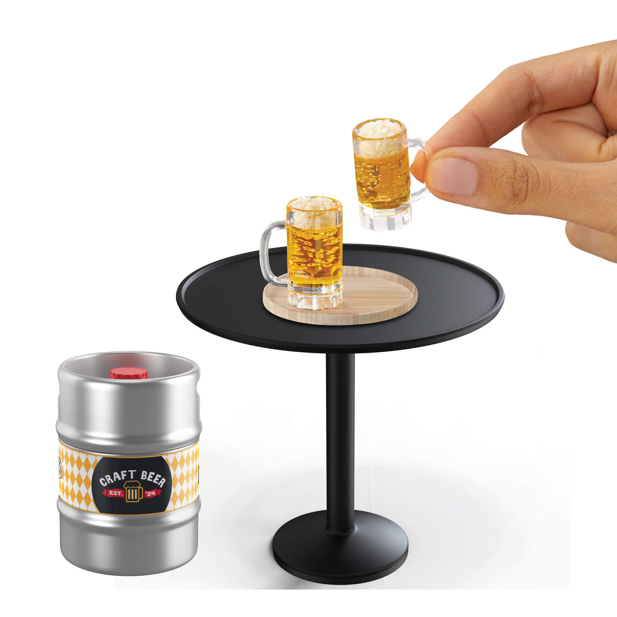 MGA's Miniverse Make It Mini Happy Hour Mini Collectibles for Adults 21+ Years - 6 Pack