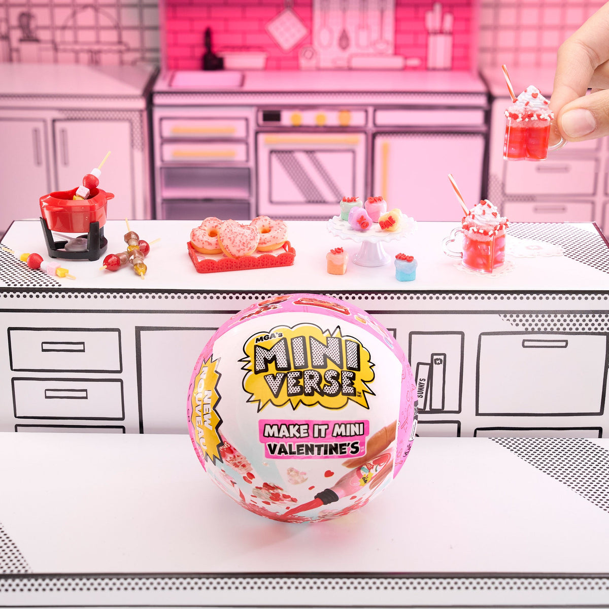 MGA's Miniverse Make It Mini Valentine's Mini Collectibles