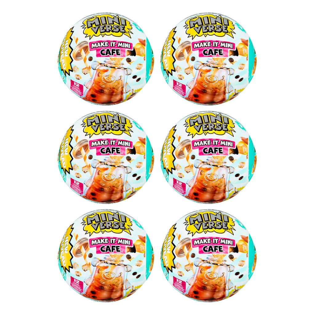 MGA's Miniverse Make It Mini Cafe Series 4 - 6 Pack Mini Collectibles