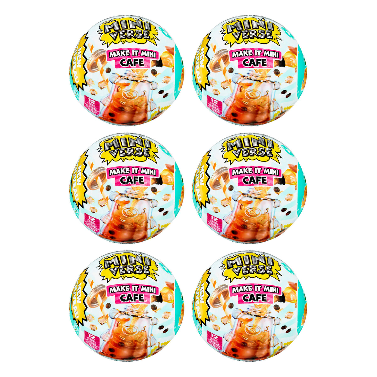MGA's Miniverse Make It Mini Cafe Series 4 - 6 Pack Mini Collectibles