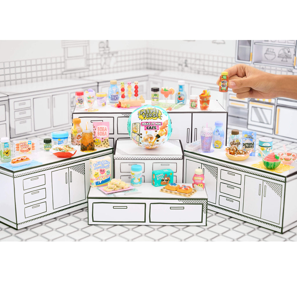 MGA's Miniverse Make It Mini Cafe Series 4 - 6 Pack Mini Collectibles