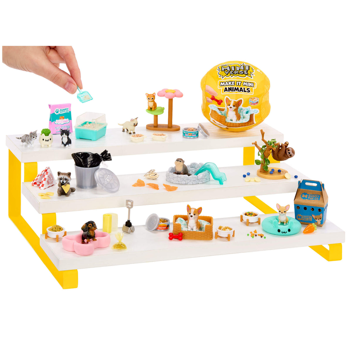 MGA's Miniverse Make It Mini Animals Series 3 Mini Collectibles