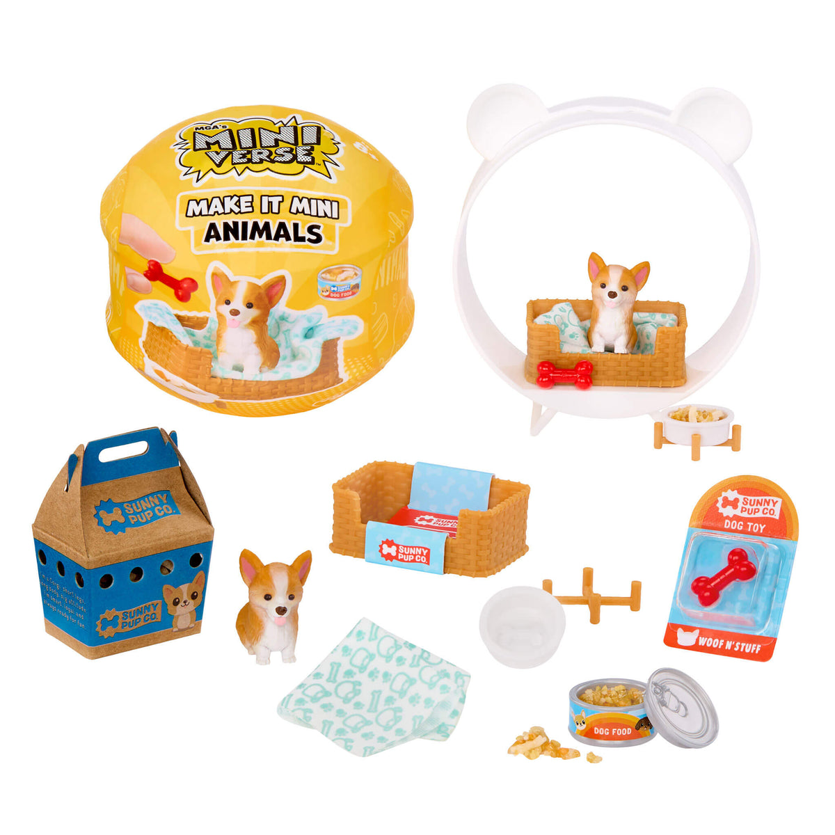 MGA's Miniverse Make It Mini Animals Series 3 Mini Collectibles