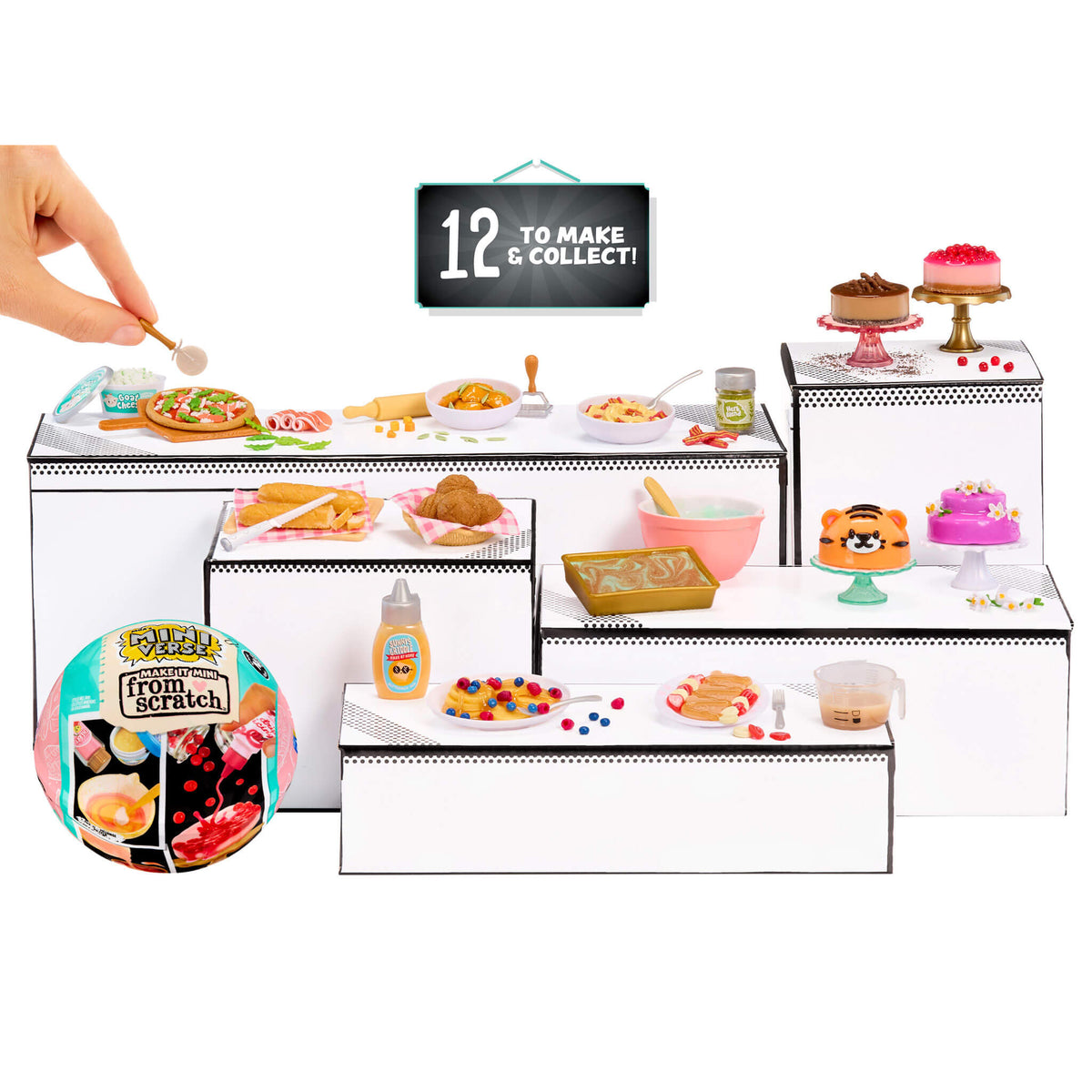 MGA's Miniverse Make It Mini From Scratch Series 2 Mini Collectibles 6 Pack