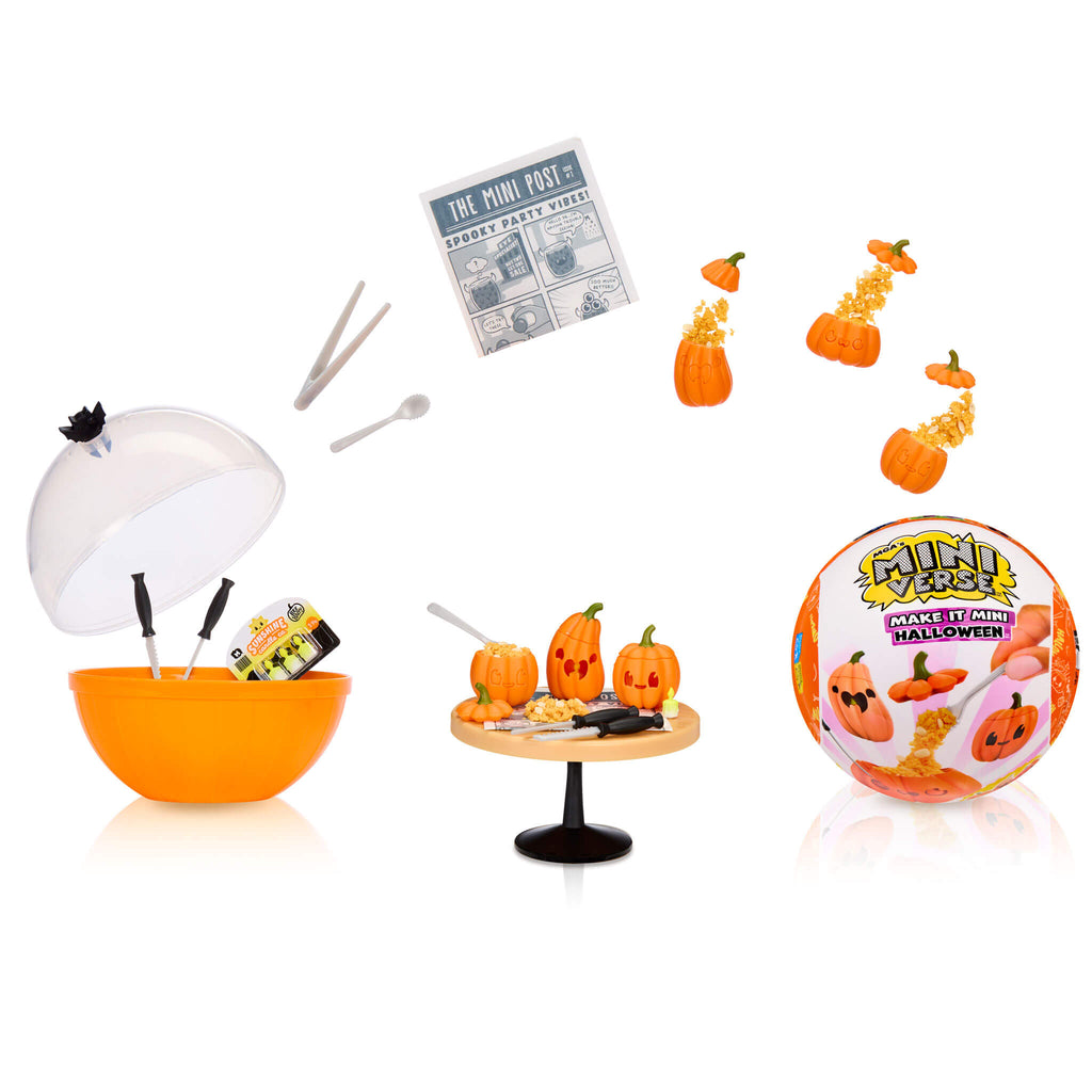 MGA's Miniverse Make It Mini Halloween 2025 Beetlejuice™ Mini Collectibles – 3 Pack