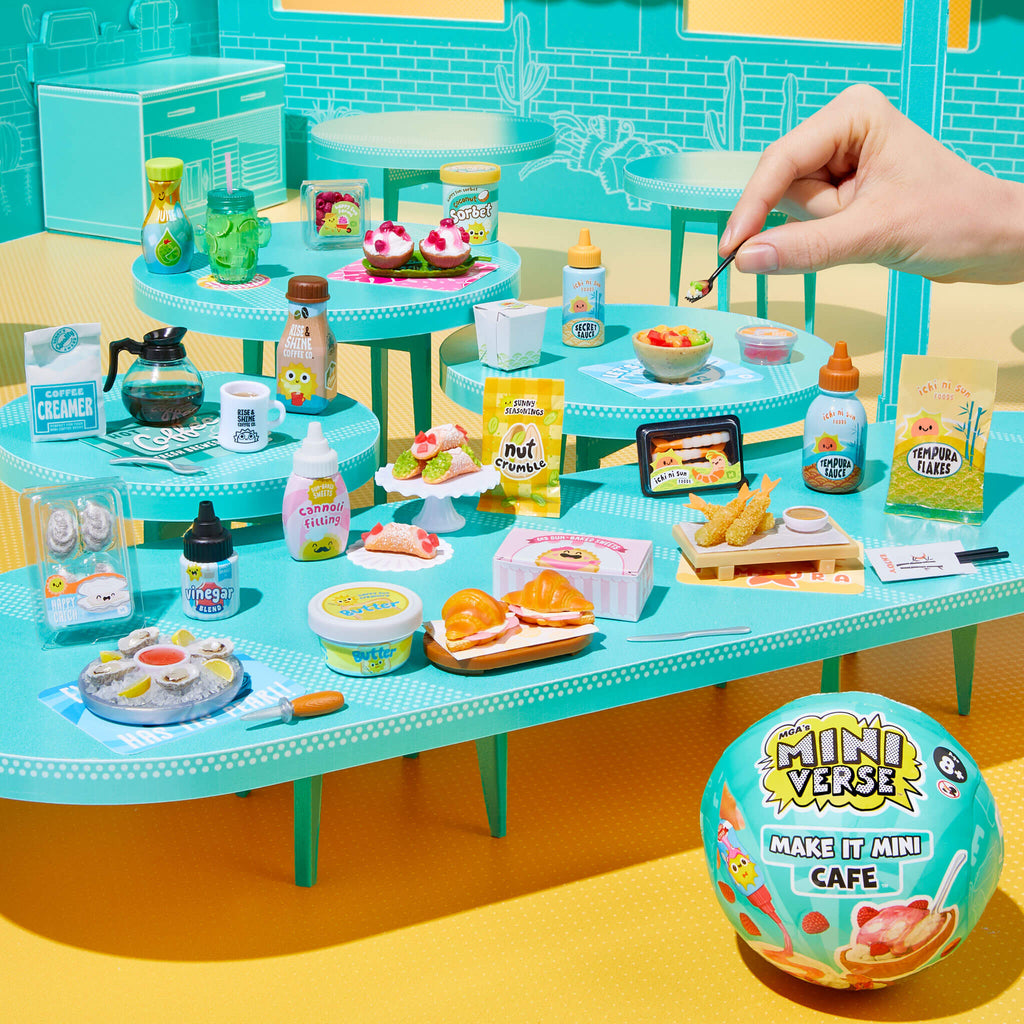 MGA's Miniverse Make It Mini Cafe Series 6 Mini Collectibles