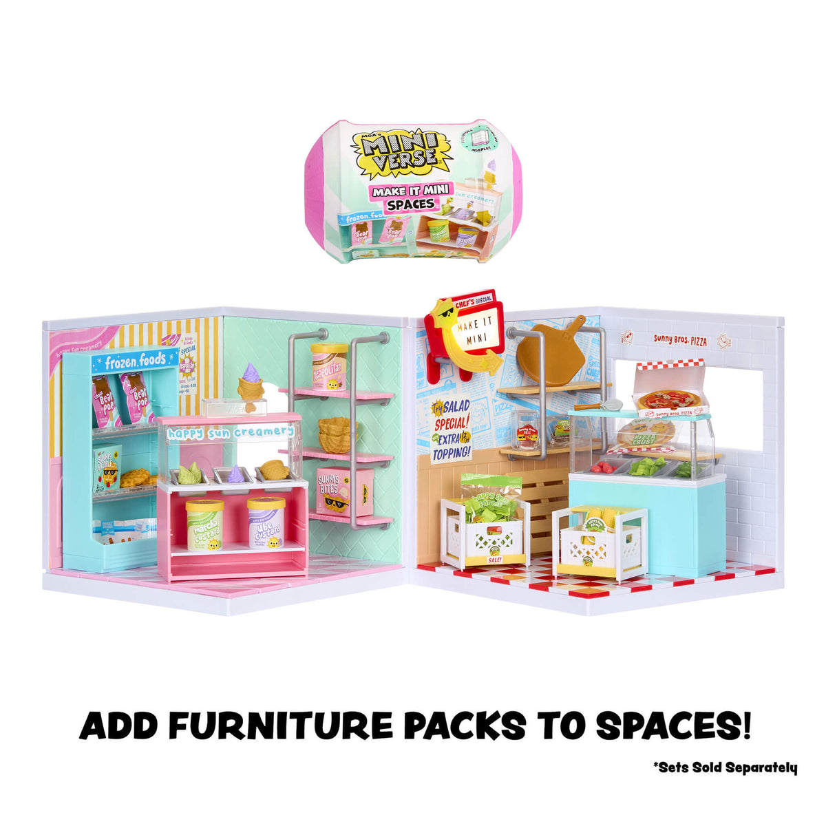 MGA's Miniverse Make It Mini Spaces Ice Cream Shop