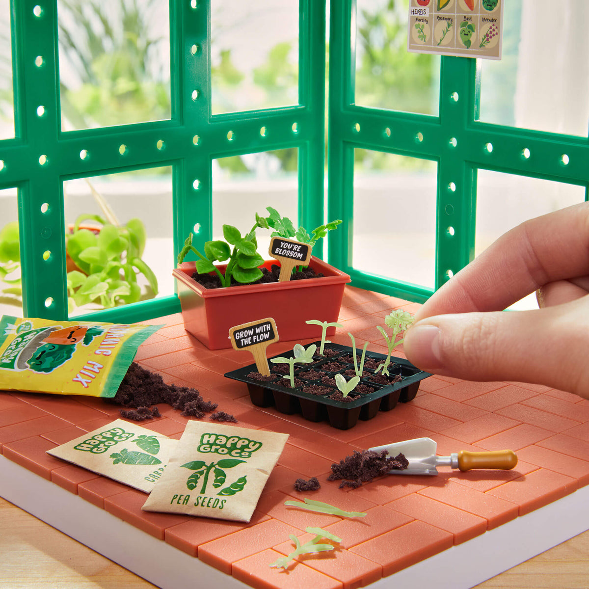MGA's Miniverse Make It Mini Spaces Greenhouse