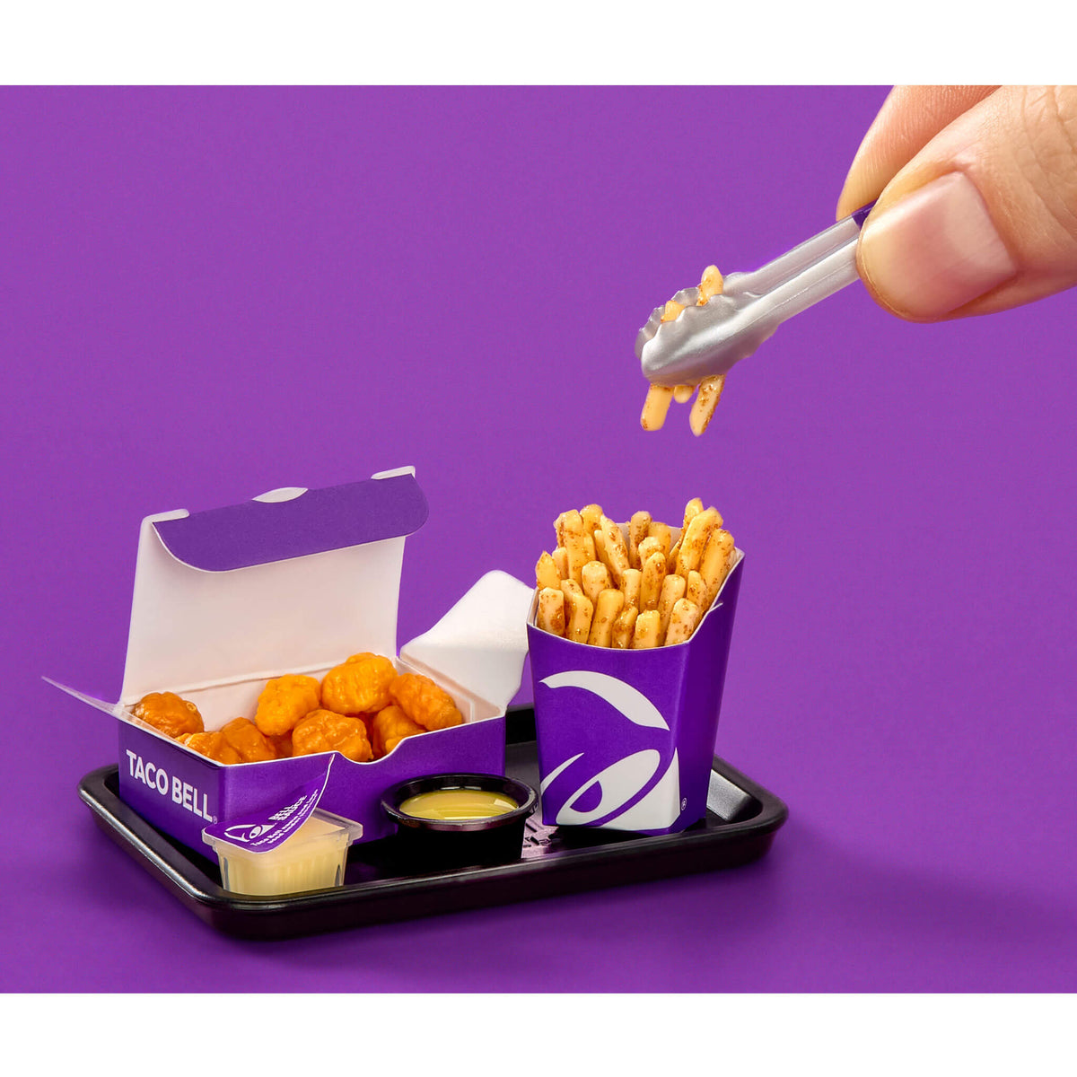 MGA's Miniverse Taco Bell® Crispy Chicken Nuggets & Nacho Fries, SPECIAL EDITION, LIMITED, EXCLUSIVE