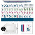Blue MJTI Community Collection American Mahjong Tile Set (160pc)