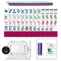 Pink MJTI Community Collection American Mahjong Tile Set (160pc)