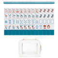 Teal Art Deco Collection American Mahjong Tile Set (160pc)
