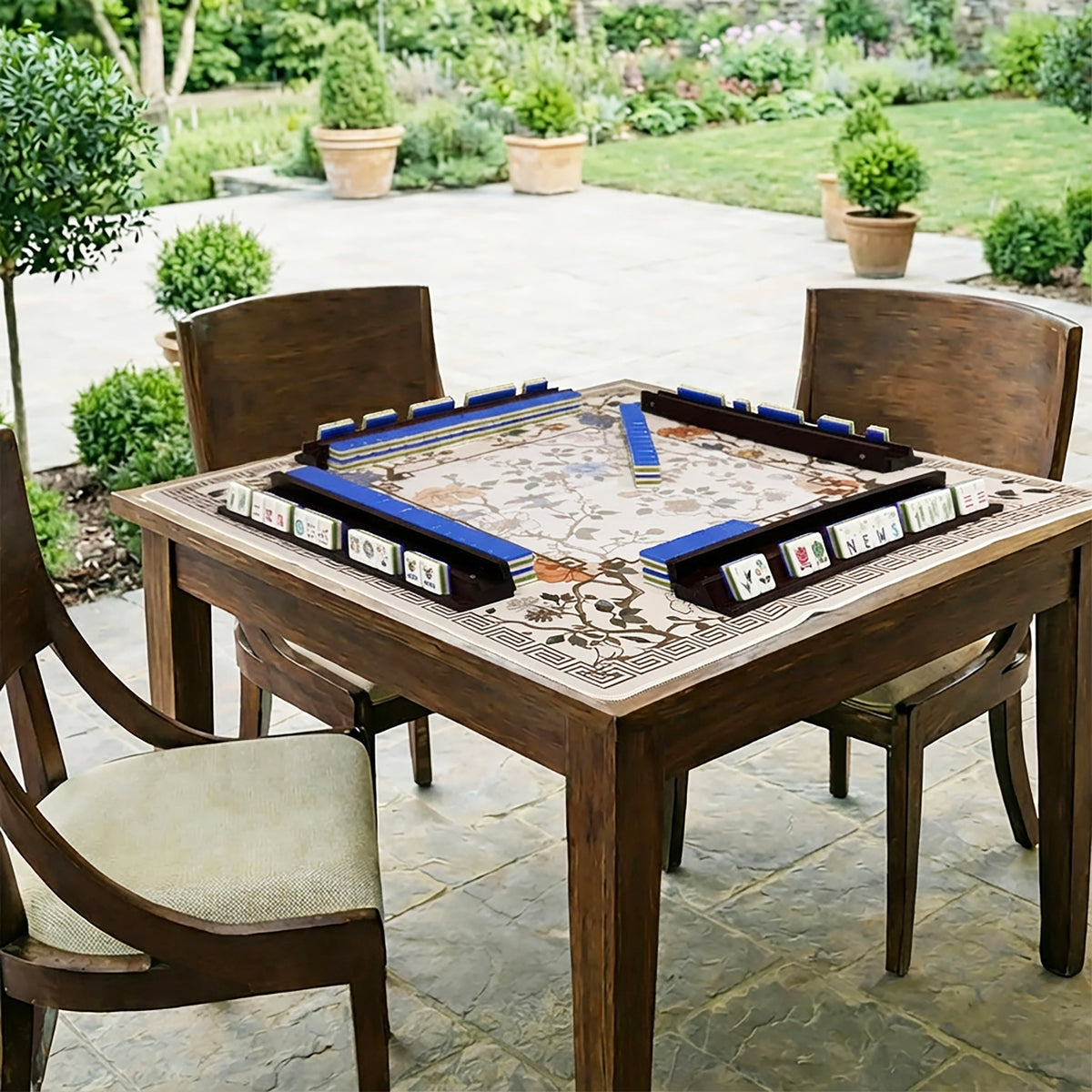 Blue Tiger Collection American Mahjong Tile Set (160pc)