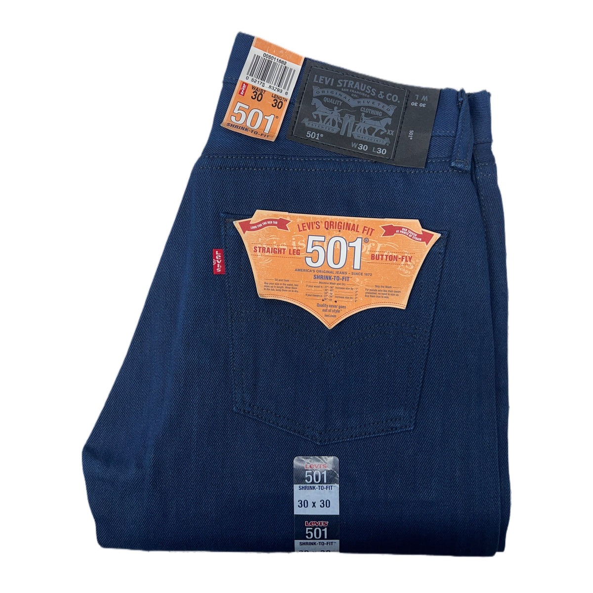Levi's 501 Shrink-to-Fit - Navy
