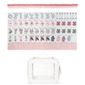 Pink Shabby Chic Collection American Mahjong Tile Set (160pc)