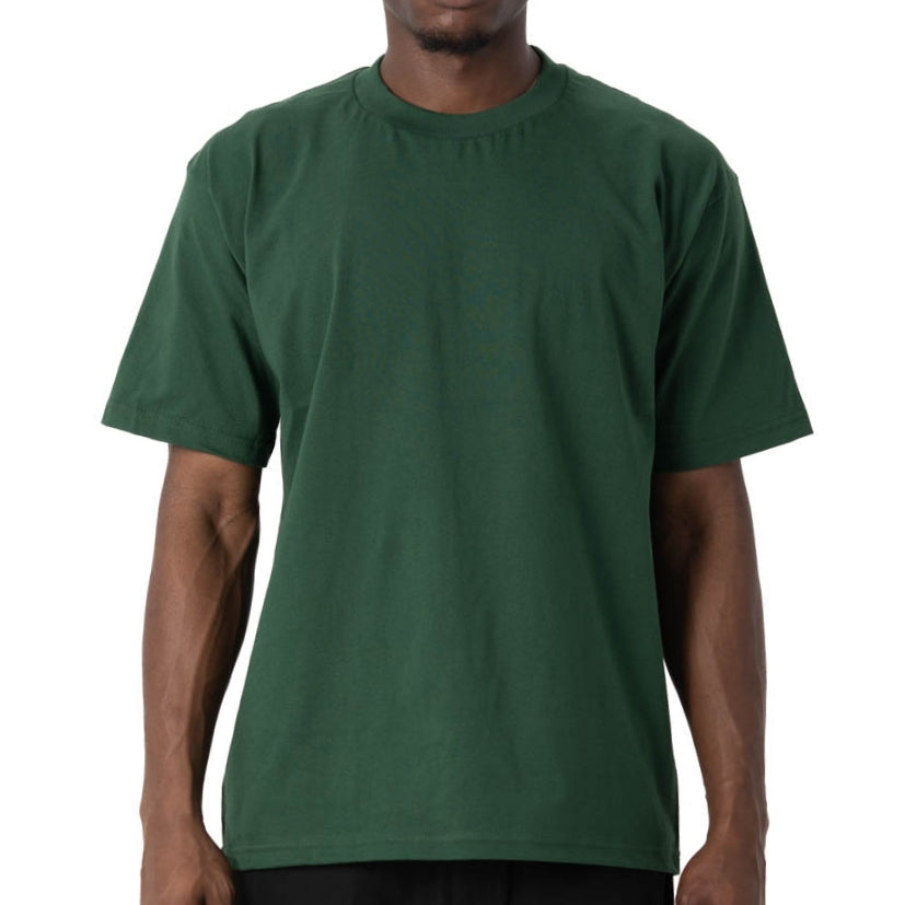 Pro Club Men's Heavyweight Cotton Short Sleeve Crew Neck T-Shirt (More Colors)