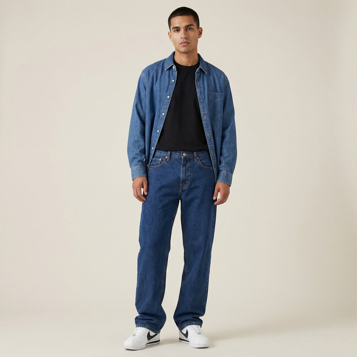 Levi's 505 Regular Fit Men's No Stretch Jeans