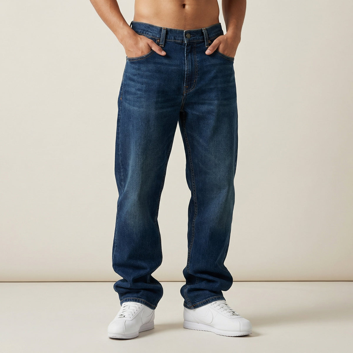 Levi's 505 Regular Fit Men's Stretch Jeans