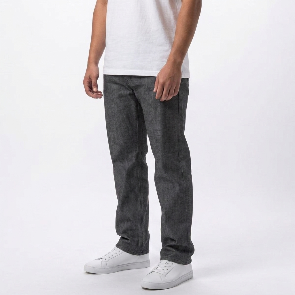 Levi's 501 Shrink-to-Fit Denim Charcoal
