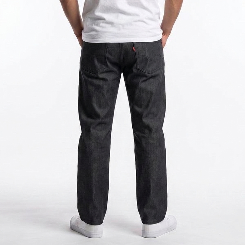 Levi's 501 Shrink-to-Fit Denim Charcoal