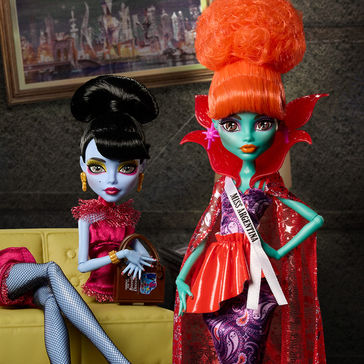 Monster High Beetlejuice Waiting Room 2-Pack